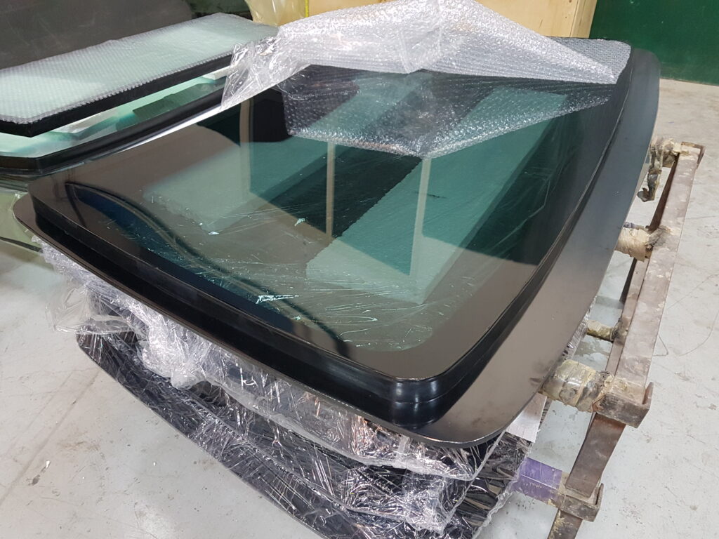 Armored Windscreen for bulletproof Toyota Hilux Double Cabin 2024 Model