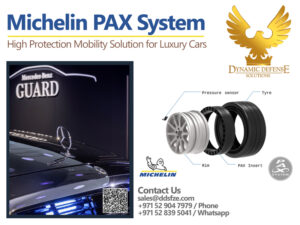 Mercedes Maybach S650 Guard Michelin Tyre