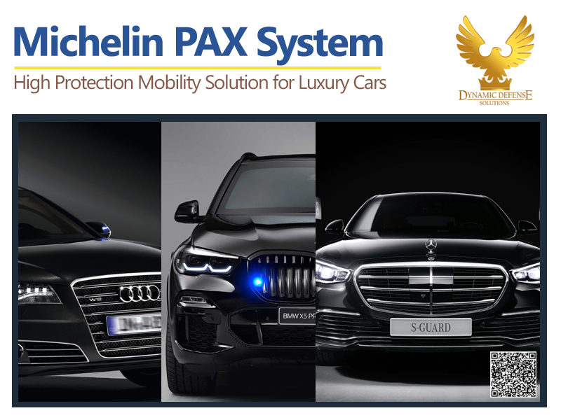 MIchelin PAX Tyres for Armored Vehicles