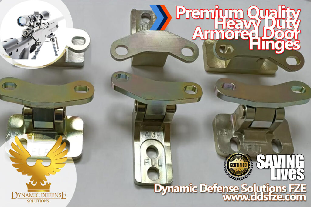 Machined Hinges for Armored Cars | Heavy Duty Hinges for Armored Vehicles