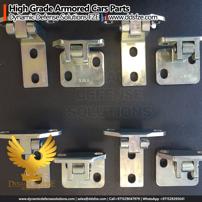 Machined Hinges for Armored Cars | Heavy Duty Hinges for Armored Vehicles