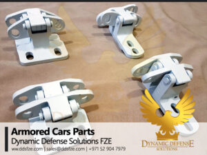 Machined Hinges for Armored Cars | Heavy Duty Hinges for Armored Vehicles | Armored Cadillac Escalade Hinges
