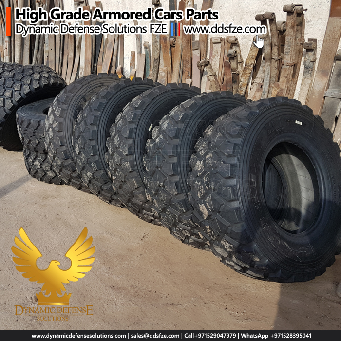 Heavy Duty Tyres for Armored Vehicles