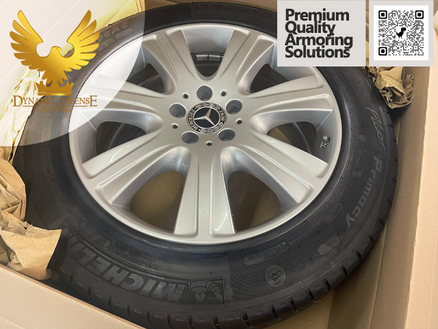 PAX System Michelin Our wide range of product line also covers Michelin PAX safety tyres for armored vehicles