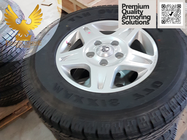 Heavy Duty Tyres and Rims Our wide range of product line covers Michelin PAX safety tyres for armored vehicles of Audi, BMW, and Mercedes