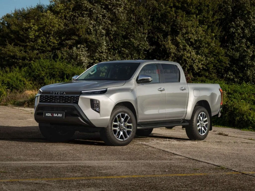 2026 toyota hilux digitally adopts softer design is still the same rugged truck 1 1024x768 1
