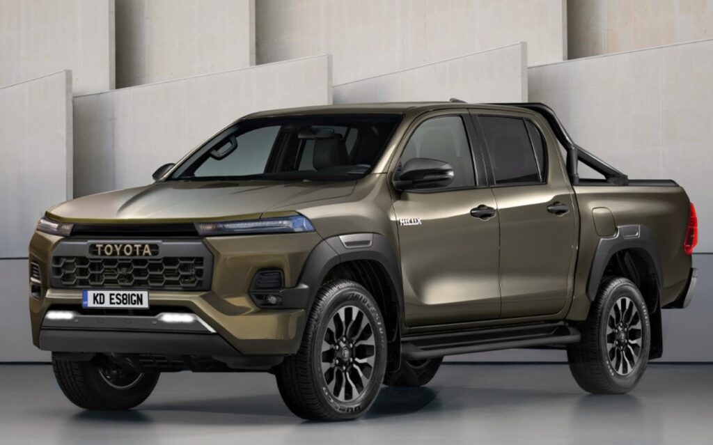 2026 toyota hilux springs refreshed from behind the cgi curtain based on recent spy photos 245346 1
