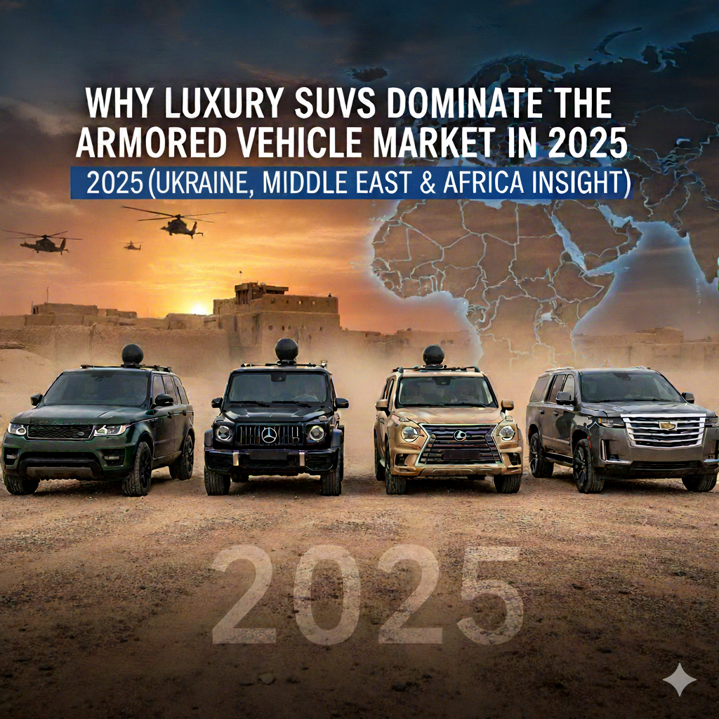 Why Luxury SUVs Dominate the Armored Vehicle Market in 2025 (Ukraine, Middle East & Africa Insight) 1 Generated Image October 30 2025 11 32AM