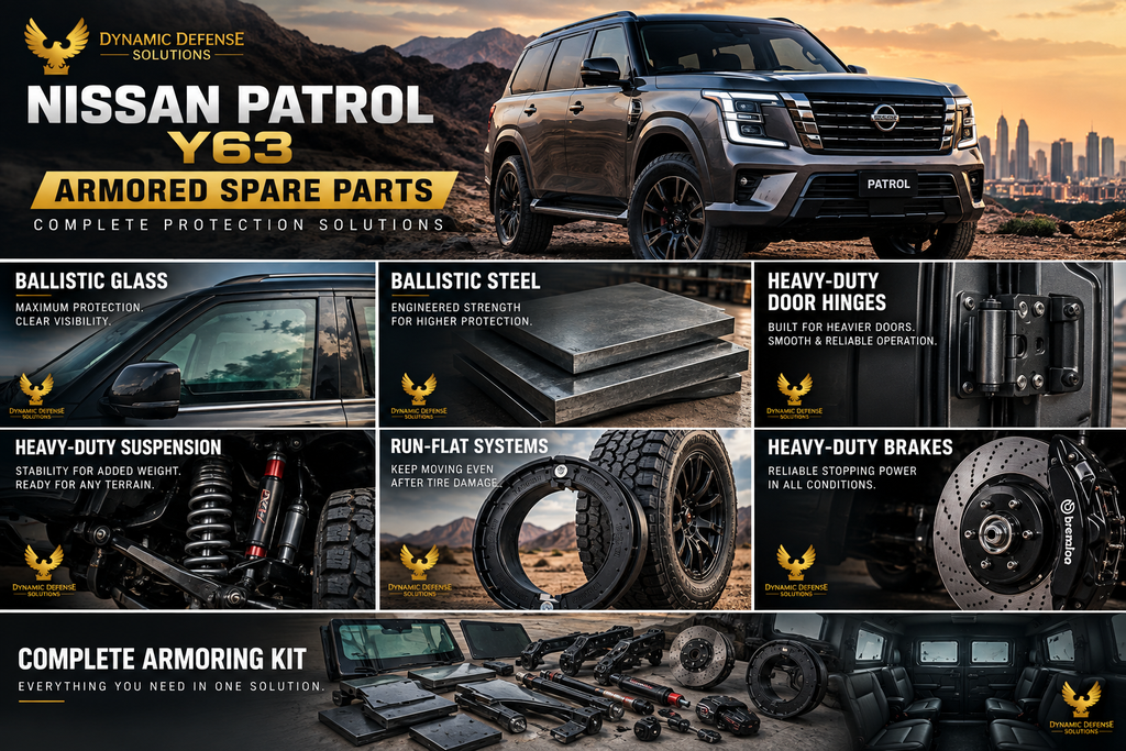 Nissan Patrol Armored Spare Parts