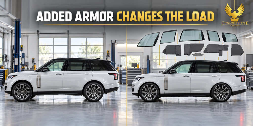 SUV Suspension Changes With Added Armor 2